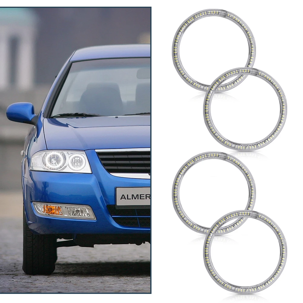 4PCS Led Halo Ring Light Angel Eyes kit for Nissan Almera Classic non projector DRL daytime running light car Styling
4PCS Led Halo Ring Light Angel Eyes kit for Nissan Almera Classic non projector DRL daytime running light car Styling