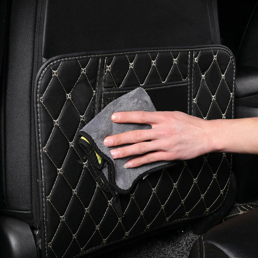 Car Back Seats Anti Kick Pad Mat Half-size Black PU Leather Cover Seat Back Kick Mats Accessory
Car Back Seats Anti Kick Pad Mat Half-size Black PU Leather Cover Seat Back Kick Mats Accessory