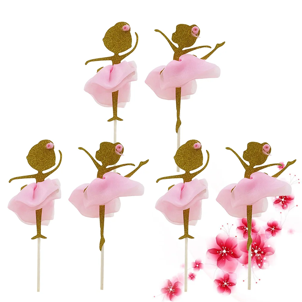 Ballerina Dancing Girl Cake Toppers Girl Design Cake Picks Cupcake Decoration for Wedding Bridal Shower Birthday Party
Ballerina Dancing Girl Cake Toppers Girl Design Cake Picks Cupcake Decoration for Wedding Bridal Shower Birthday Party