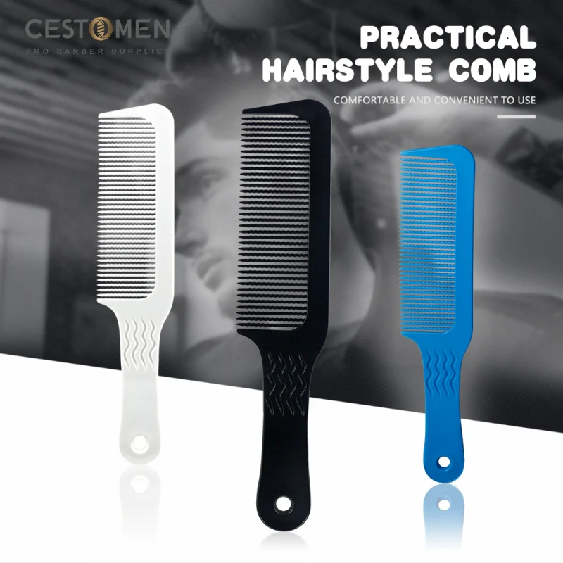 CESTOMEN Barber Clipper Over Comb Carbon Fiber Flat Top Clipper Combs Professional Salon Hair Cutting Barberia Haircut Tool
CESTOMEN Barber Clipper Over Comb Carbon Fiber Flat Top Clipper Combs Professional Salon Hair Cutting Barberia Haircut Tool