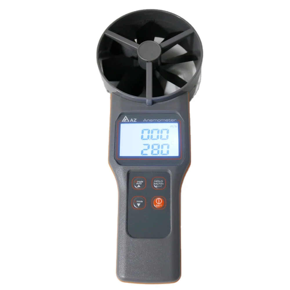 AZ8916 10cm Diameter Vane Type Temp &Anemometer Wind Speed Meter Wind Speed Range 0.2~30M/S
AZ8916 10cm Diameter Vane Type Temp &Anemometer Wind Speed Meter Wind Speed Range 0.2~30M/S