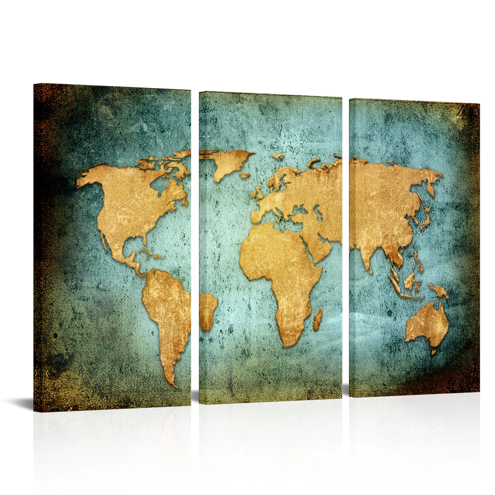 3 Pieces World Map Wall Art Poster Abstract Mainland Print Canvas Painting Modern Style Picture Living Room Home Decor
3 Pieces World Map Wall Art Poster Abstract Mainland Print Canvas Painting Modern Style Picture Living Room Home Decor