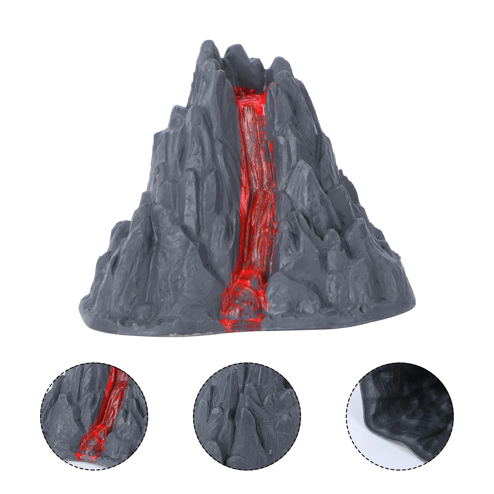 10 Pcs Volcano Model Preschool Dollhouse Miniatures Decorative Volcanic Plastic Landscape Adornment
10 Pcs Volcano Model Preschool Dollhouse Miniatures Decorative Volcanic Plastic Landscape Adornment