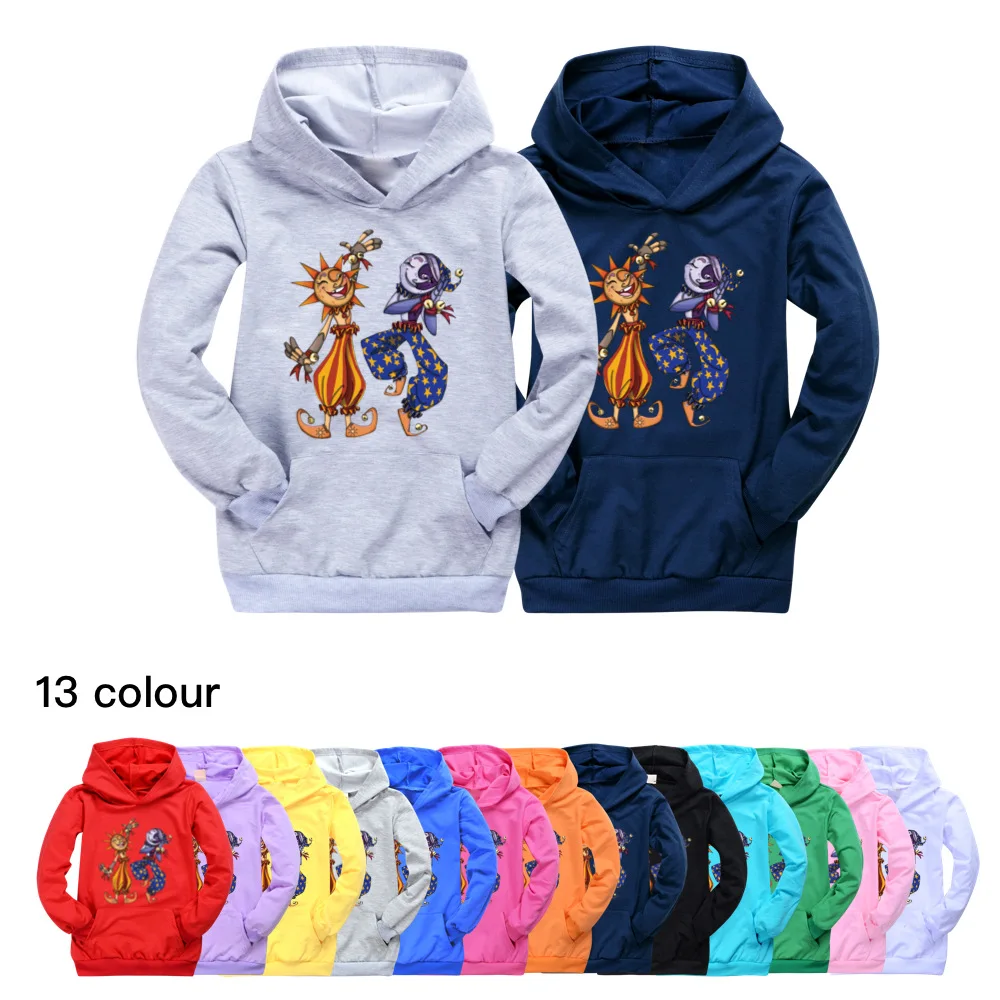 Sundrop FNAF Sun clown Hoodie T-shirt Kids 3D Sweatshirt Long Sleeve Children Clothes Autumn Sportswear Boys/Girls Pullovers 
Sundrop FNAF Sun clown Hoodie T-shirt Kids 3D Sweatshirt Long Sleeve Children Clothes Autumn Sportswear Boys/Girls Pullovers