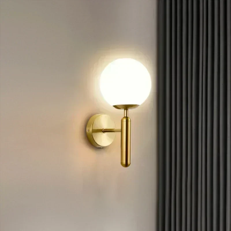 Nordic Style Wall Lamp Single Head Creative Personality Simple Modern Bedroom Bedside Lamp TV Background Light Fixtures
Nordic Style Wall Lamp Single Head Creative Personality Simple Modern Bedroom Bedside Lamp TV Background Light Fixtures