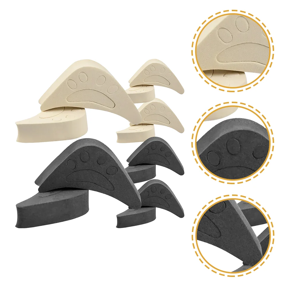 6 Pair Toe Plug Adjustment Pad Women's WoWomen Loafers Shoes For Work Big Heel Pads Eva Insert Cushion
6 Pair Toe Plug Adjustment Pad Women's WoWomen Loafers Shoes For Work Big Heel Pads Eva Insert Cushion