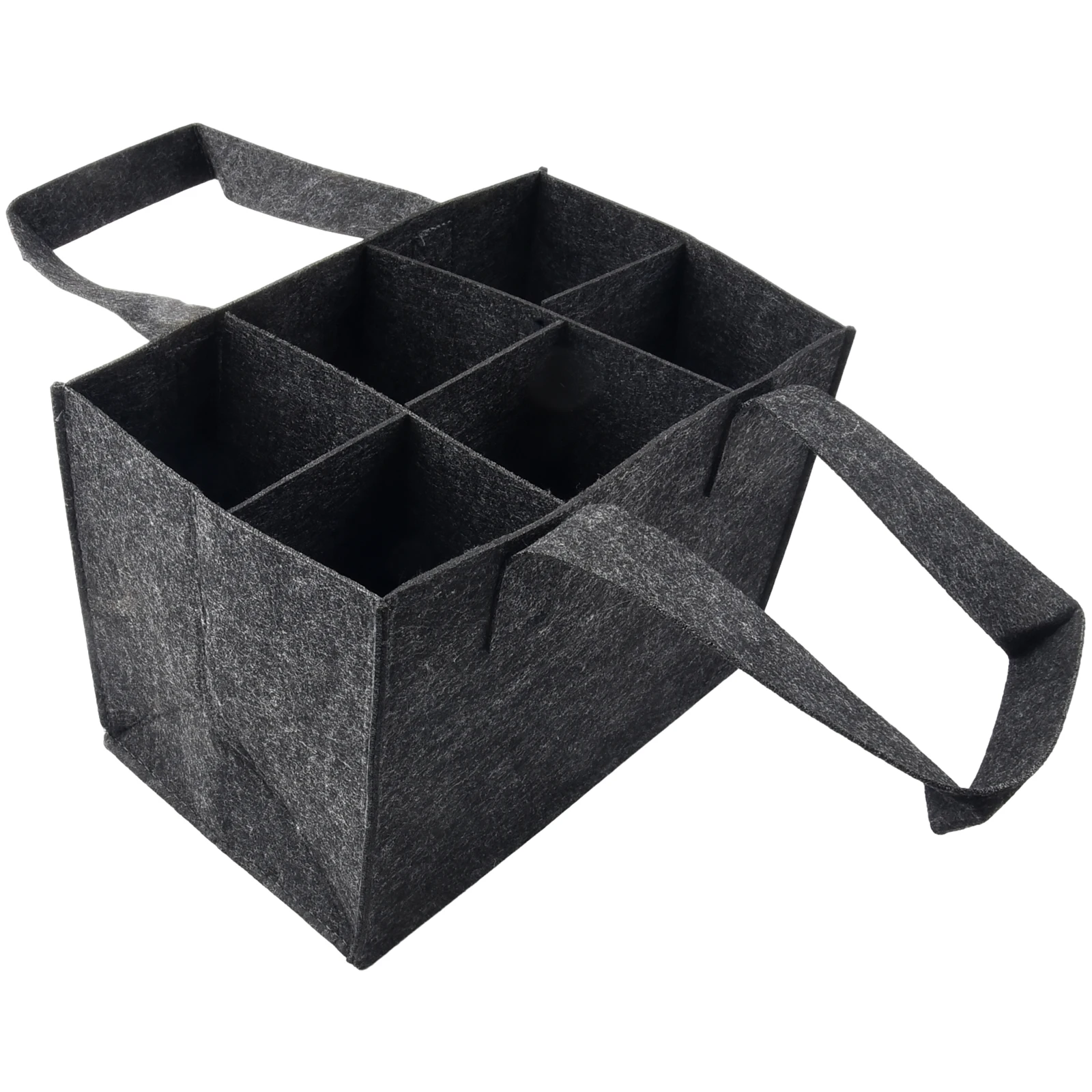 Felt Wine Bottle Bag Folding Handbag Felt Storage Basket Champagne Wine Beer Party Gift Bag Camping Storage Bag 6 Bottle Box
Felt Wine Bottle Bag Folding Handbag Felt Storage Basket Champagne Wine Beer Party Gift Bag Camping Storage Bag 6 Bottle Box