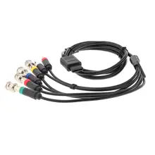 AV Composite Retro Cable 1.8M 6ft Stereo Multi Out Audio TV S-Video Cord for Nintendo 64 HDTV TV Games Console for Gamecube Ngc
AV Composite Retro Cable 1.8M 6ft Stereo Multi Out Audio TV S-Video Cord for Nintendo 64 HDTV TV Games Console for Gamecube Ngc