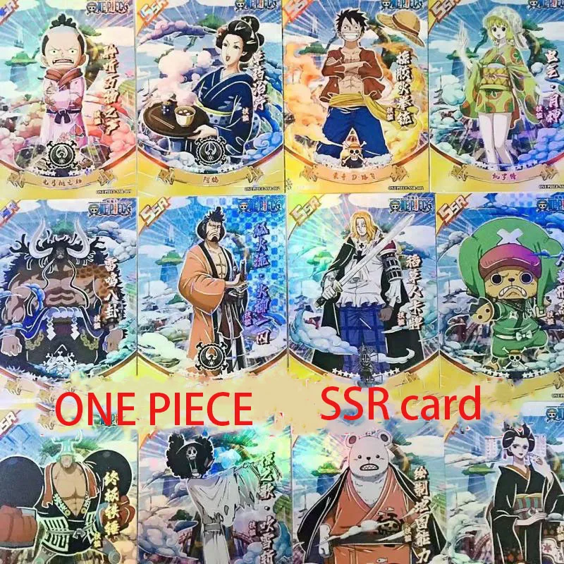 Anime One Piece Rare Ssr Flash Card Monkey D.luffy Boa Hancock Charlotte Pudding Collects Toy Cards for Christmas Birthday Gifts
Anime One Piece Rare Ssr Flash Card Monkey D.luffy Boa Hancock Charlotte Pudding Collects Toy Cards for Christmas Birthday Gifts
