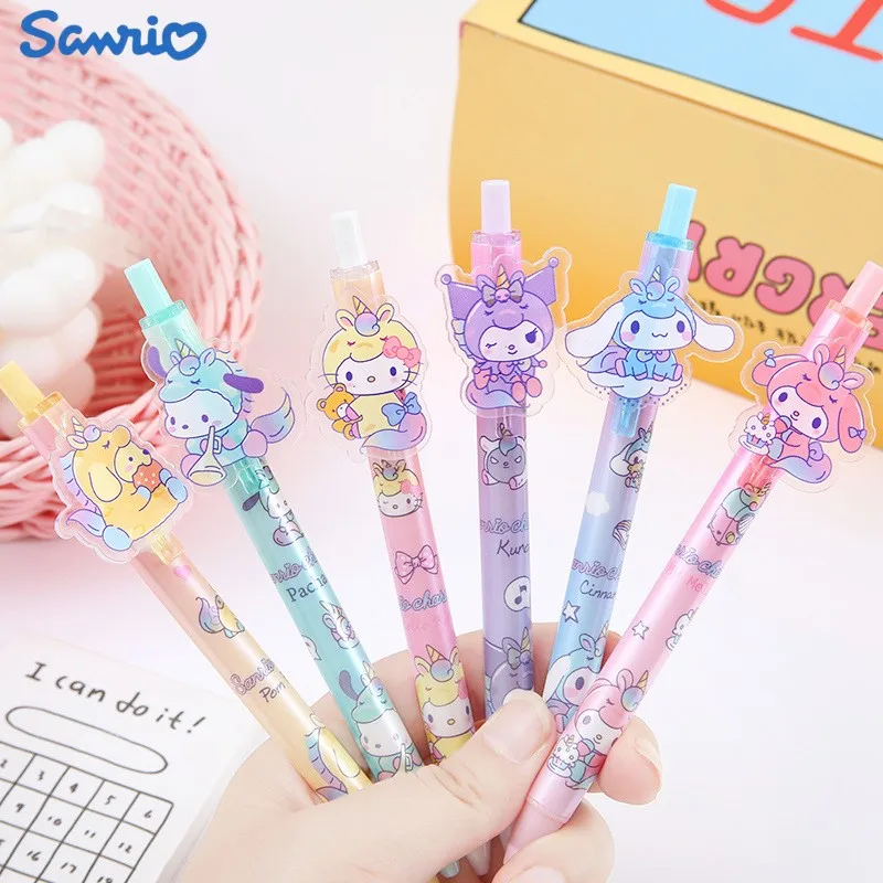 Гелевая ручка Sanrio с милым мультяшным рисунком, 0,5 мм, 48 шт. 
Гелевая ручка Sanrio с милым мультяшным рисунком, 0,5 мм, 48 шт.