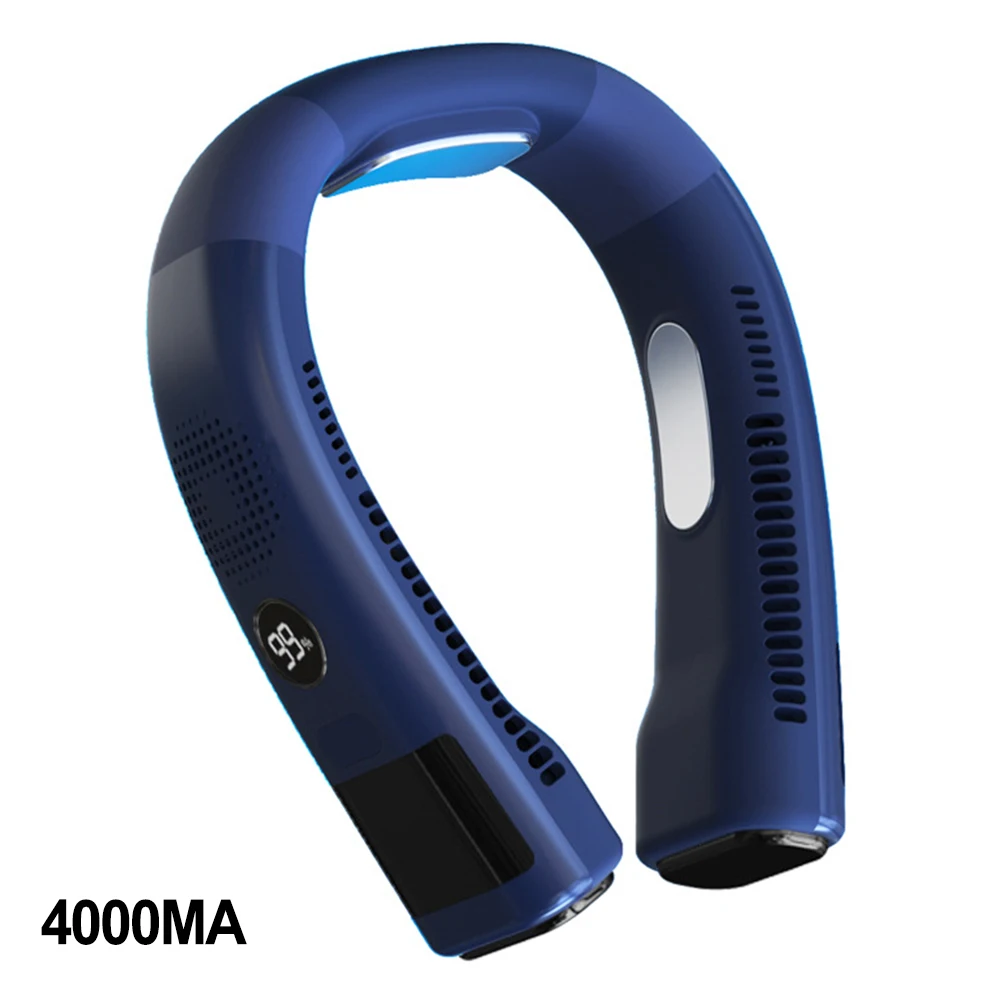 Bladeless Small Fan Hanging Neck Fan Cooling Hpme 4000mAh 5W DC 5V/1A 4 Hours Type-C Use 4-12 Hours 165*56*205mm
Bladeless Small Fan Hanging Neck Fan Cooling Hpme 4000mAh 5W DC 5V/1A 4 Hours Type-C Use 4-12 Hours 165*56*205mm