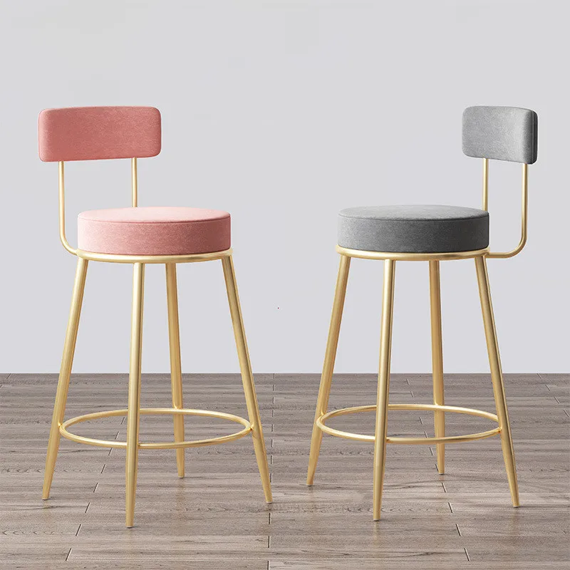 Nordic Bar Stools Iron Bar Chair Home Living Room Leisure High Chair Restaurant Light Luxury Ins Bar Stool Backrest Chair
Nordic Bar Stools Iron Bar Chair Home Living Room Leisure High Chair Restaurant Light Luxury Ins Bar Stool Backrest Chair
