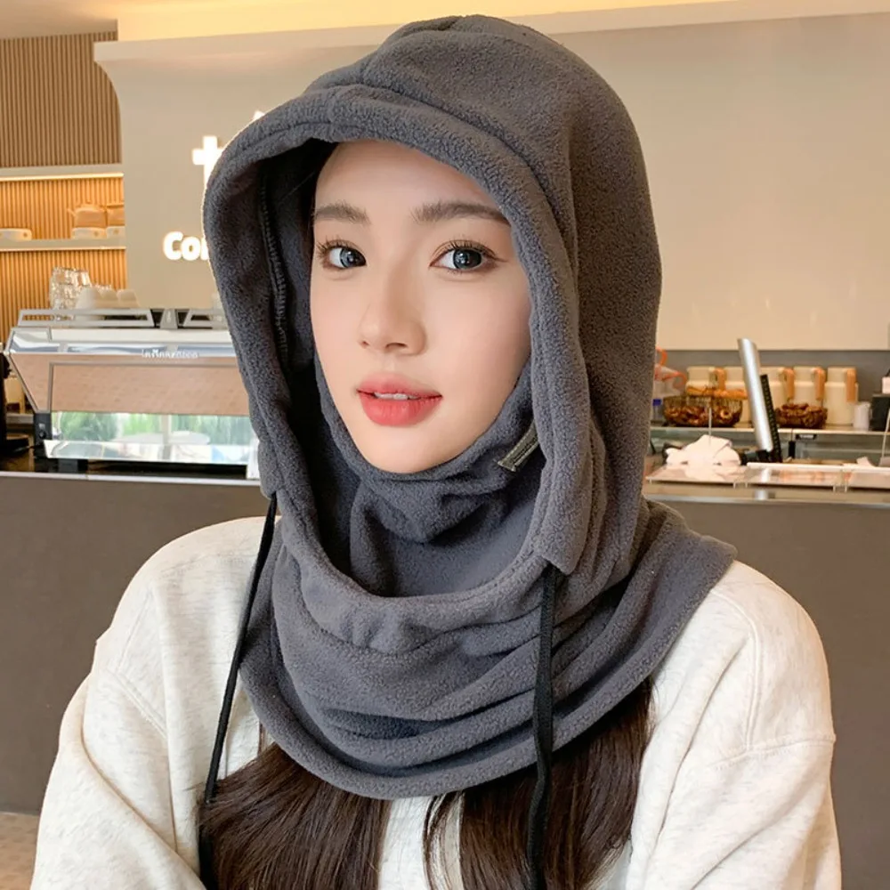 Drawstring Winter Cycling Cap Warm Acrylic Fiber Fleece Windproof Bomber Hat One-piece Scarf Hat
Drawstring Winter Cycling Cap Warm Acrylic Fiber Fleece Windproof Bomber Hat One-piece Scarf Hat
