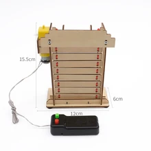 

school student science experiment package DIY electric rolling gate small production puzzle small steam educational toy
