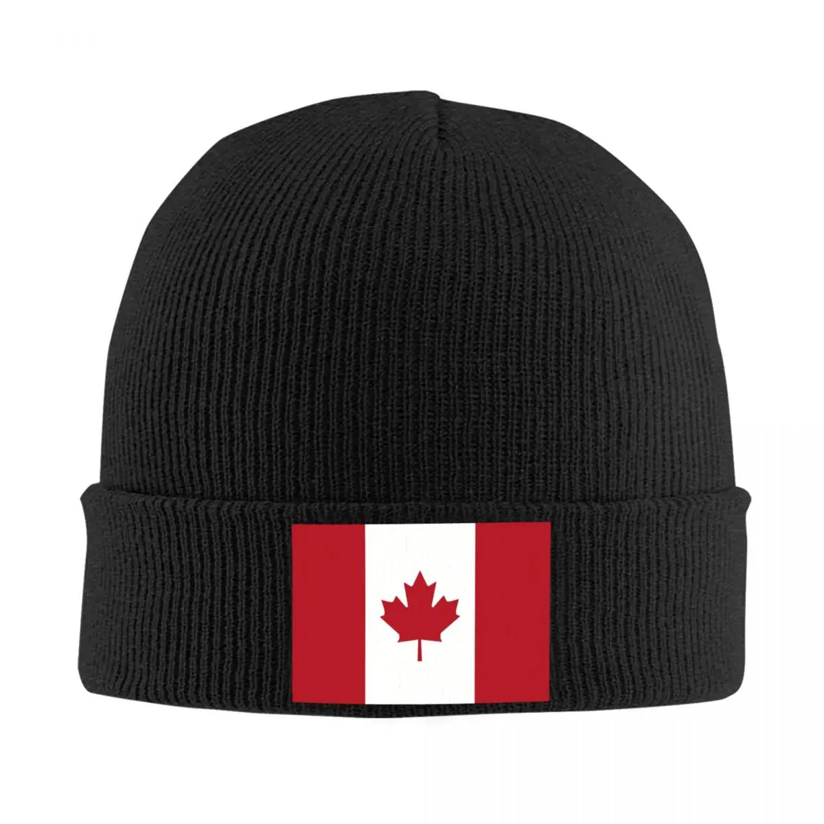 

Flag Of Canada Beanie Cap Unisex Winter Warm Bonnet Homme Knitting Hat Outdoor Patriotism Skullies Beanies Hats For Men Women