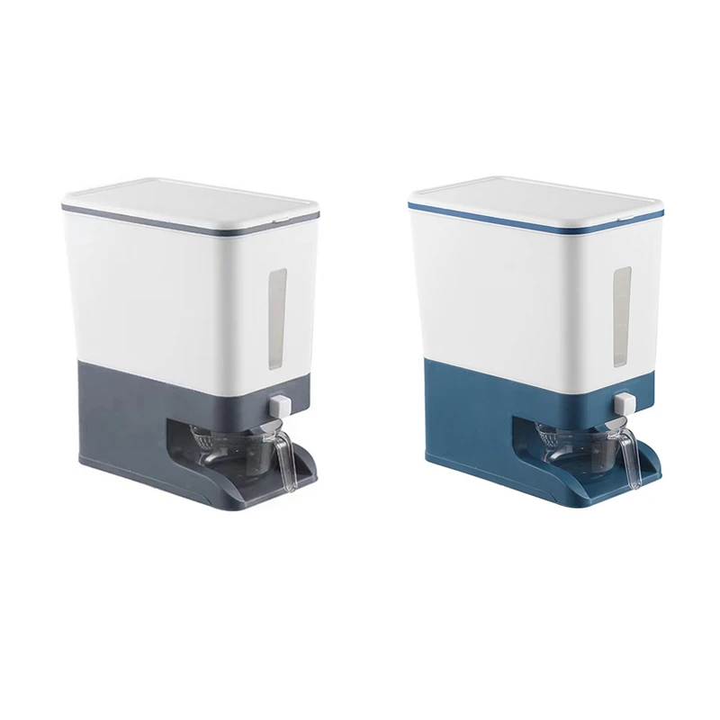 Press-Type Rice Dispenser Sealed Grain Container Dispenser Bucket Rice Cans 10KG-A
Press-Type Rice Dispenser Sealed Grain Container Dispenser Bucket Rice Cans 10KG-A