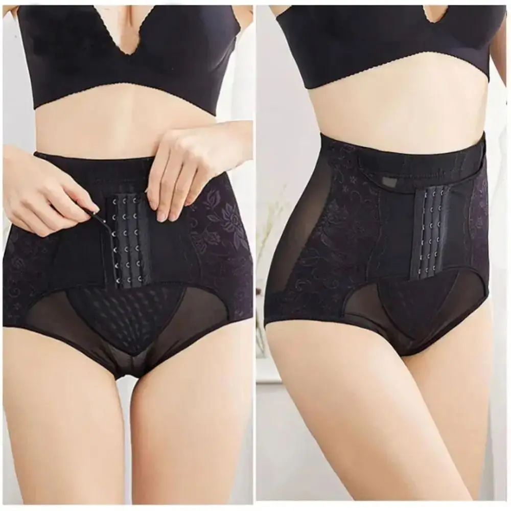 

Postpartum Shaping Hip-Lifting Pants Mid-Waist 3-breasted Adjustable Triangle Underwear Women Corset Body Belly-Shrinking Panty