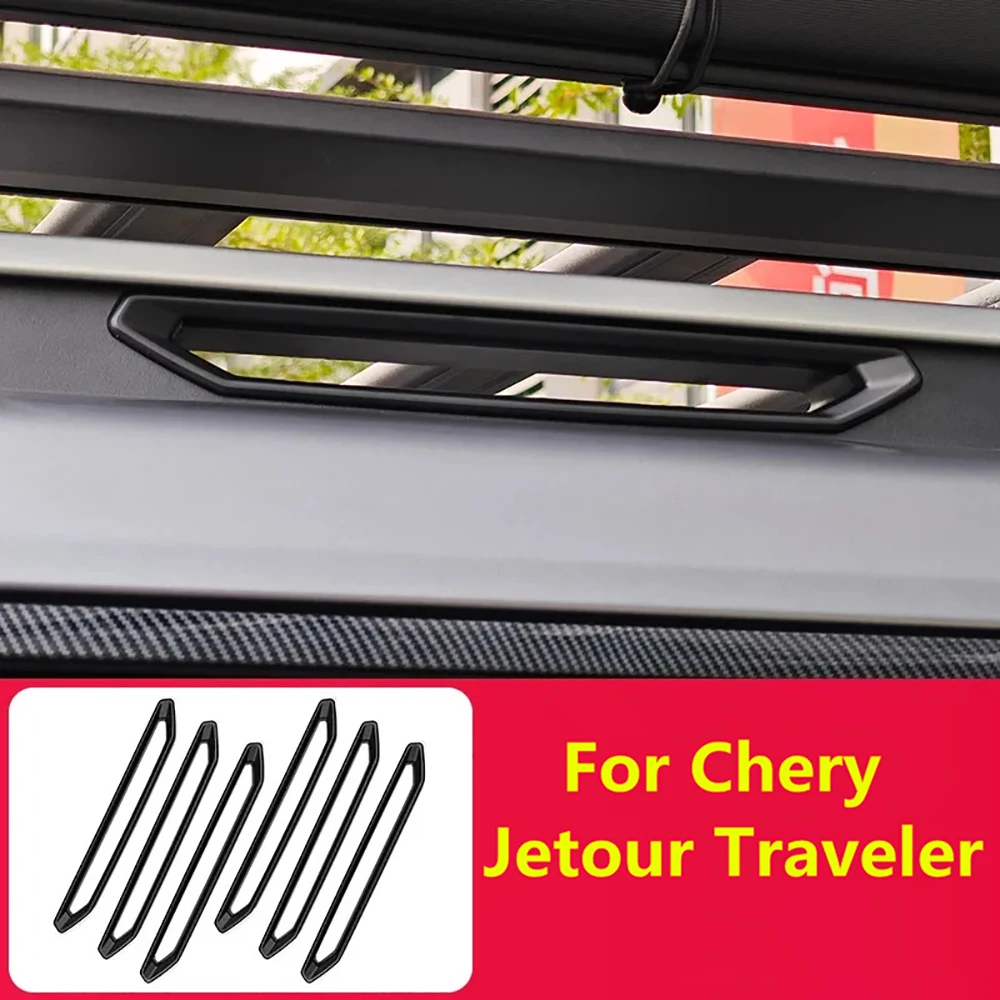 

Car Roof Luggage Rack Decorative Strip Cover With Blackened Modified For Chery Jetour Traveler Appearance Decorative Accessories