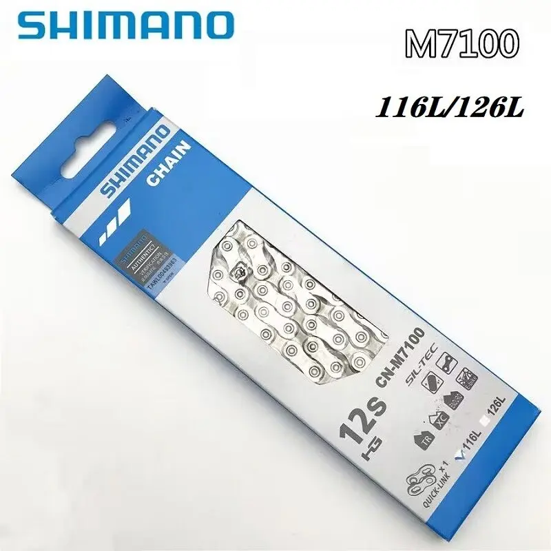 SHIMANO SLX CN M6100 M7100 126L 116L Chain 12-Speed Mountain Bike Bicycle Chain MTB/Road Bike Chains Bicycle Parts 100% Original
SHIMANO SLX CN M6100 M7100 126L 116L Chain 12-Speed Mountain Bike Bicycle Chain MTB/Road Bike Chains Bicycle Parts 100% Original