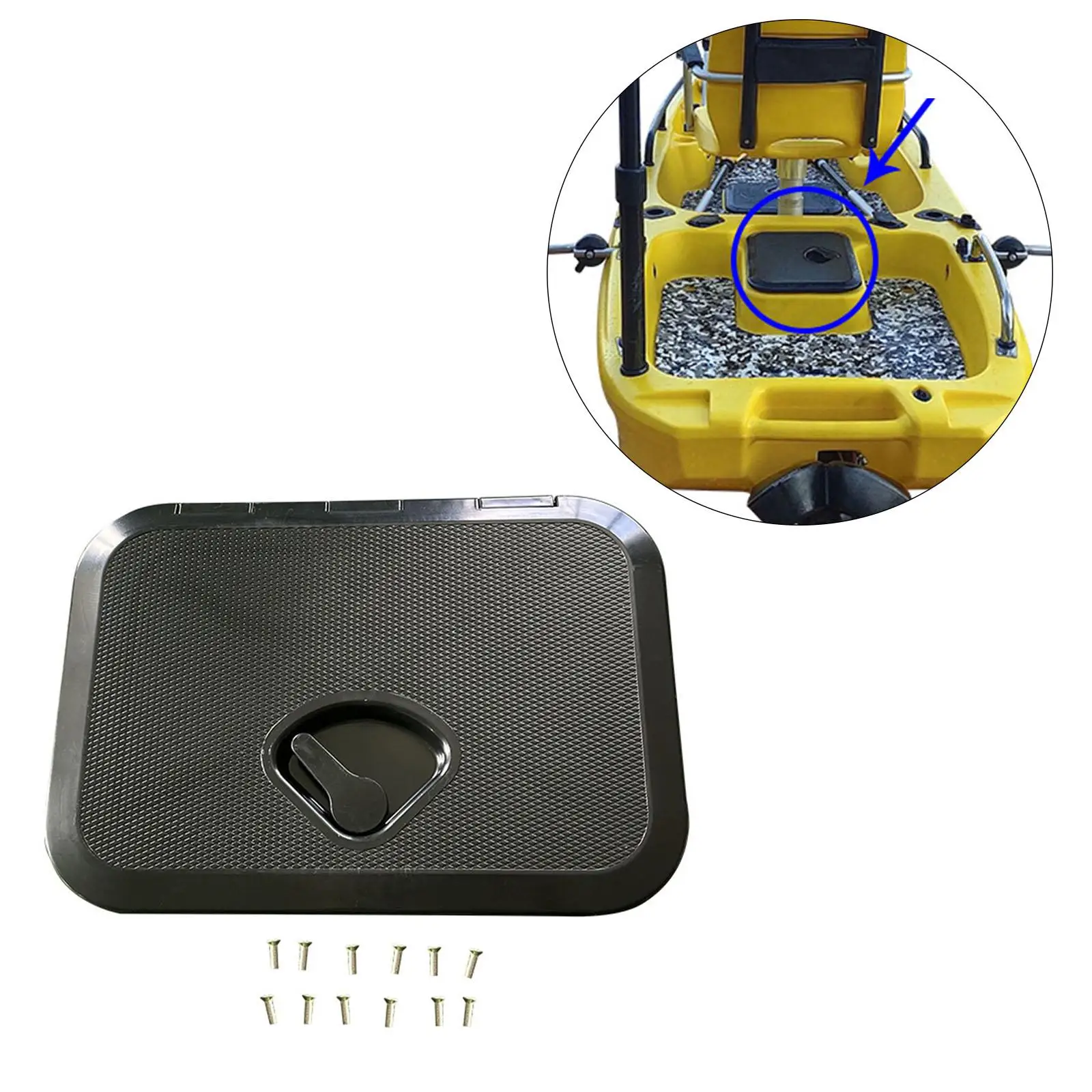 Marine Deck Access Hatch and Lid Hatch Inspection Cover Accessory Leakproof Sturdy for Marine Boat RV Rectangle with Lock
Marine Deck Access Hatch and Lid Hatch Inspection Cover Accessory Leakproof Sturdy for Marine Boat RV Rectangle with Lock