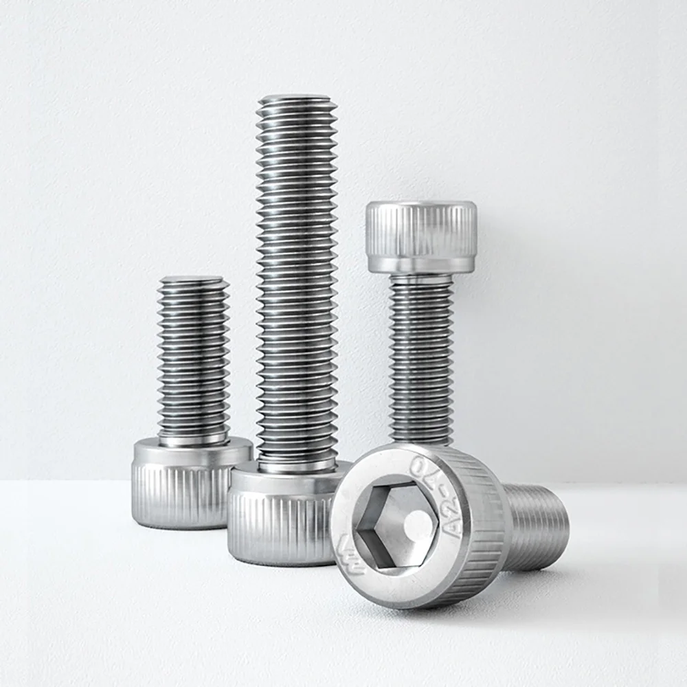 1/5/10/20Pcs M4 M5 M6 Allen Cap Screws Bolts A2 304 Stainless Steel Socket Screw Hex Head Thread Length 4mm-200mm
1/5/10/20Pcs M4 M5 M6 Allen Cap Screws Bolts A2 304 Stainless Steel Socket Screw Hex Head Thread Length 4mm-200mm