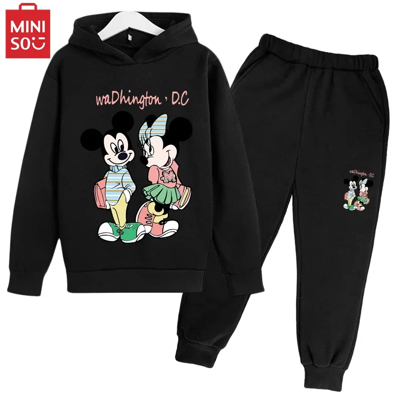 Minnie Mouse Kawaii Boys Girls Fashion clothing Fall Winter Disney classic anime hoodie Toddler casual hoodie set
Minnie Mouse Kawaii Boys Girls Fashion clothing Fall Winter Disney classic anime hoodie Toddler casual hoodie set