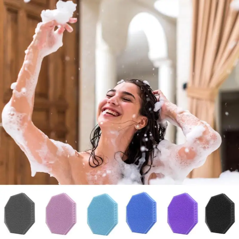 Silicone Bath Brush Body Scrubber Soft Multifunctional Portable Silicone Loofah Quick-Drying Bathroom Accessories For Gentle
Silicone Bath Brush Body Scrubber Soft Multifunctional Portable Silicone Loofah Quick-Drying Bathroom Accessories For Gentle