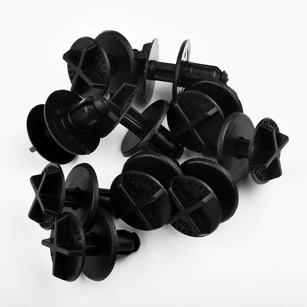 Cover Retaining Clip Radiator Cover Black Bottom Head For Land Rover LR024316 Nylon Retaining Clips 10pcs Set 9mm Hole
Cover Retaining Clip Radiator Cover Black Bottom Head For Land Rover LR024316 Nylon Retaining Clips 10pcs Set 9mm Hole