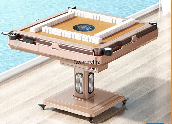 Folding Mahjong Machine Automatic Heating Smart Dining Table Dual-Use Electric Mahjong Table Household
Folding Mahjong Machine Automatic Heating Smart Dining Table Dual-Use Electric Mahjong Table Household