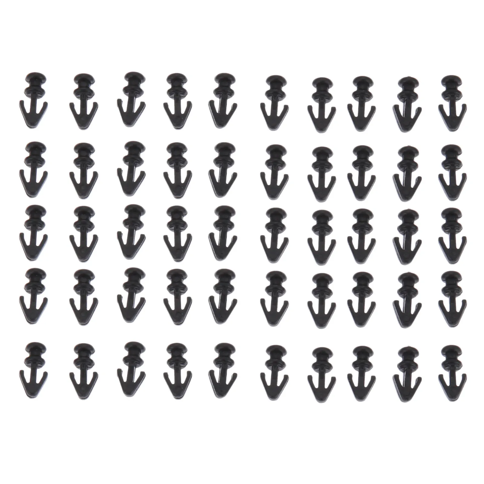50Pcs Black Plastic Car Door Buckle Door Seal Sill Sealing Strip Clips Lower Weatherstrip Auto Fastener Rivet Car Accessories
50Pcs Black Plastic Car Door Buckle Door Seal Sill Sealing Strip Clips Lower Weatherstrip Auto Fastener Rivet Car Accessories