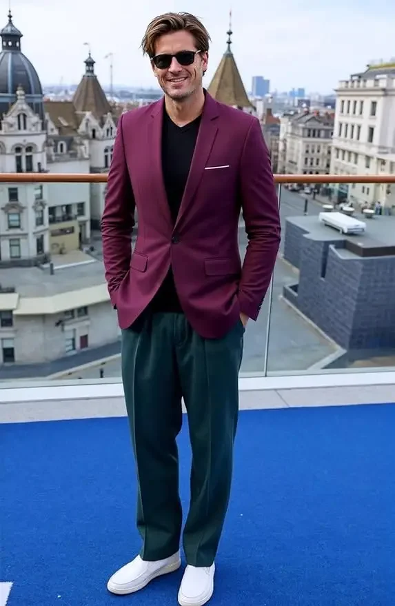 سترات رسمية للرجال سترات من القماش المطاطي للمكتب جاهزة بقصة ضيقة لحفلات الزفاف رفيعة للرجال غير رسمية 2025 رياضية عالية الجودة سترات رسمية للرجال سترات من القماش المطاطي للمكتب جاهزة بقصة ضيقة لحفلات الزفاف رفيعة للرجال غير رسمية 2025 رياضية عالية الجودة