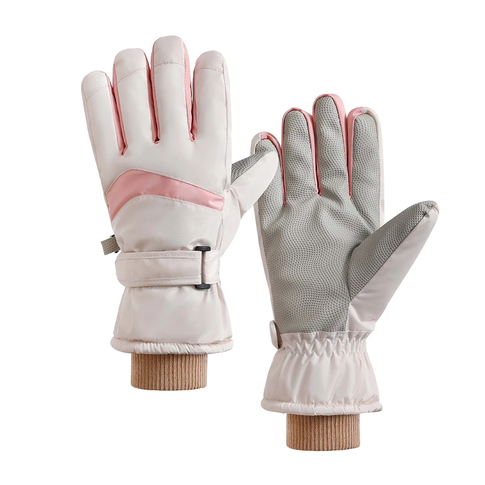 1 Pair Gloves Waterproof Thermal Insulation Pink/gray Blue/off White/black/gray/beige Outdoor Sport Snow Winter Cycling Supplies
1 Pair Gloves Waterproof Thermal Insulation Pink/gray Blue/off White/black/gray/beige Outdoor Sport Snow Winter Cycling Supplies