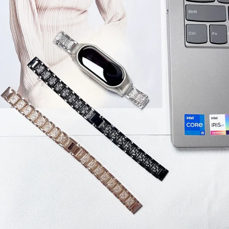 Silver Wrist Bracelet for Xiaomi Miband 7 Mi Band Replacement 5/6 4 Wristband Strap Replacement Watchband Metal for Women Girl
Silver Wrist Bracelet for Xiaomi Miband 7 Mi Band Replacement 5/6 4 Wristband Strap Replacement Watchband Metal for Women Girl