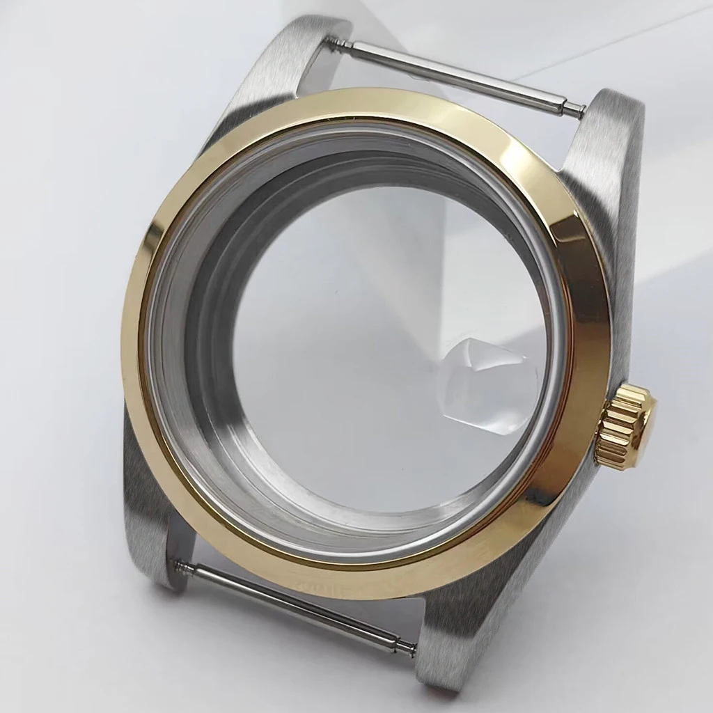 New 36mm/40mm Silver Gold Watch Case Sapphire Glass Fit NH35 NH36 ETA 2836 MIYOTA 8215 2813 3804 ETA2824 PT5000 Automatic Moveme
New 36mm/40mm Silver Gold Watch Case Sapphire Glass Fit NH35 NH36 ETA 2836 MIYOTA 8215 2813 3804 ETA2824 PT5000 Automatic Moveme