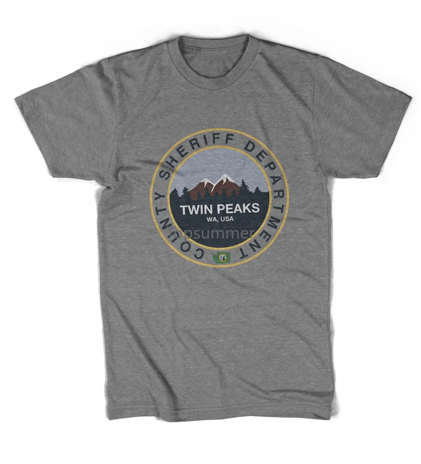 

2019 New Arrival Men'S Fashion Twin Peaks County Sheriff Department Unisex T-Shirt All Sizes Tee Shirt Design