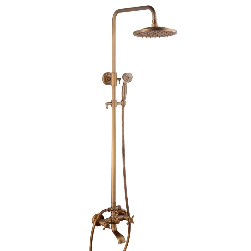 European Style Antique Shower Head Set Brass Vintage Concealed Wall-Mounted Bath Suites for Women shower head
European Style Antique Shower Head Set Brass Vintage Concealed Wall-Mounted Bath Suites for Women shower head