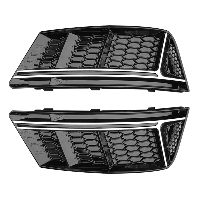 For- A4 B9 Standard Bumper 2016-2019 Front Bumper Fog Lamp Cover Fog Light Trim Honeycomb Mesh Grilles
For- A4 B9 Standard Bumper 2016-2019 Front Bumper Fog Lamp Cover Fog Light Trim Honeycomb Mesh Grilles