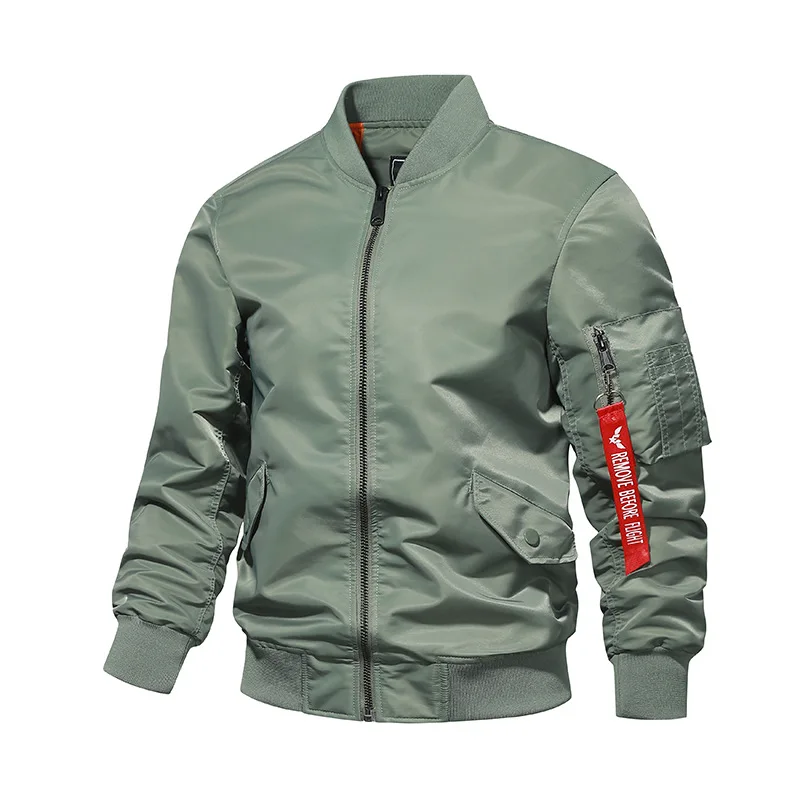 

Летающая куртка для мужчин весна-осень 2023 тонкий прочный МУЖСКОЙ БЕЙСБОЛЬНЫЙ костюм повседневный мужской свободный однотонный топ