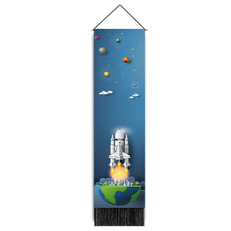 Aero Rocket Tapestry Astronautics Space Kids Room Wall Rugs Bed Living Room Decoration Dormit Home Aesthetic Decoration Painting
Aero Rocket Tapestry Astronautics Space Kids Room Wall Rugs Bed Living Room Decoration Dormit Home Aesthetic Decoration Painting