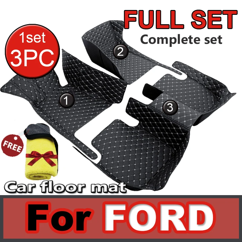 

Car Floor Mats For FORD Galaxy Kuga Escort Bronco Sport Bronco Transit Connect Transit Forte GT Line Car Accessories