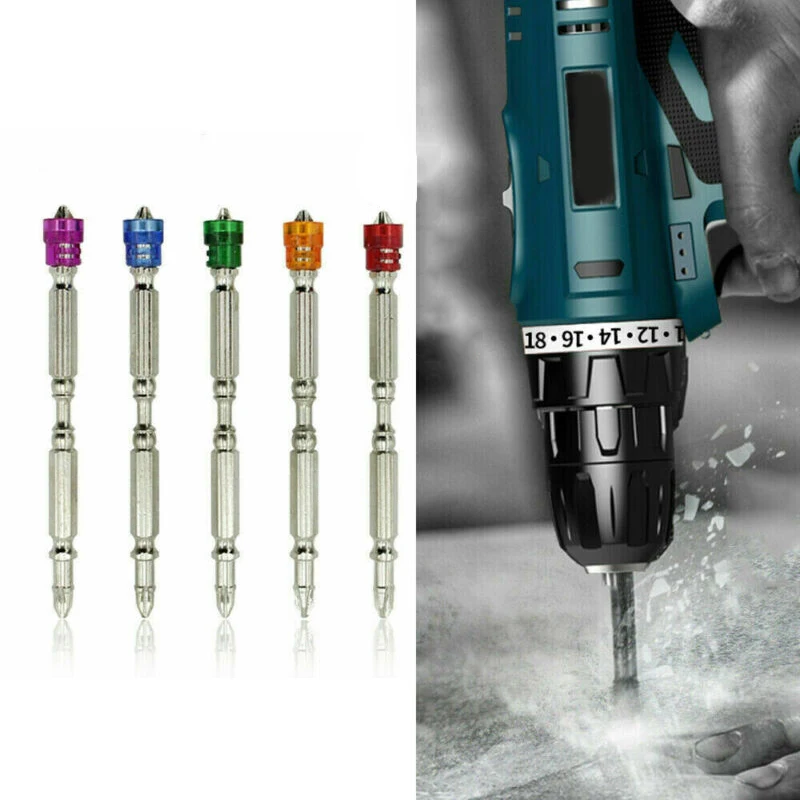 5pcs Magnetic Screwdriver Bit Set PH2 Chrome-plated Alloy Steel Double-Headed Cross Drill Bit Accessories Repairing 65mm
5pcs Magnetic Screwdriver Bit Set PH2 Chrome-plated Alloy Steel Double-Headed Cross Drill Bit Accessories Repairing 65mm