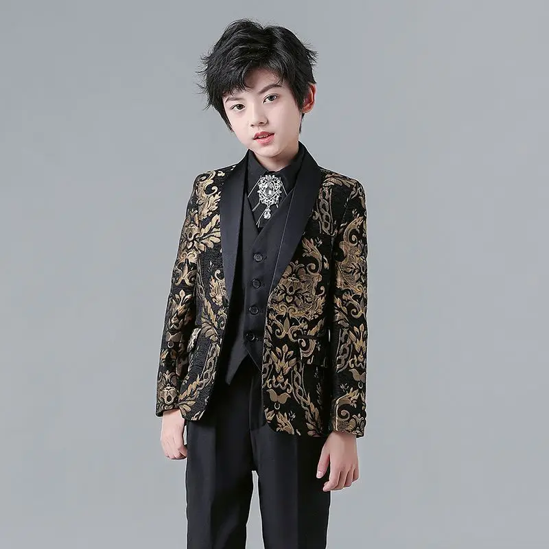 2022 Floral Boy Suit Set Kids 3 Pieces Suits for Weddings Suits Children Formal Dress for Boys Kids Tuxedo (Jacket+Pants+Vest)
2022 Floral Boy Suit Set Kids 3 Pieces Suits for Weddings Suits Children Formal Dress for Boys Kids Tuxedo (Jacket+Pants+Vest)