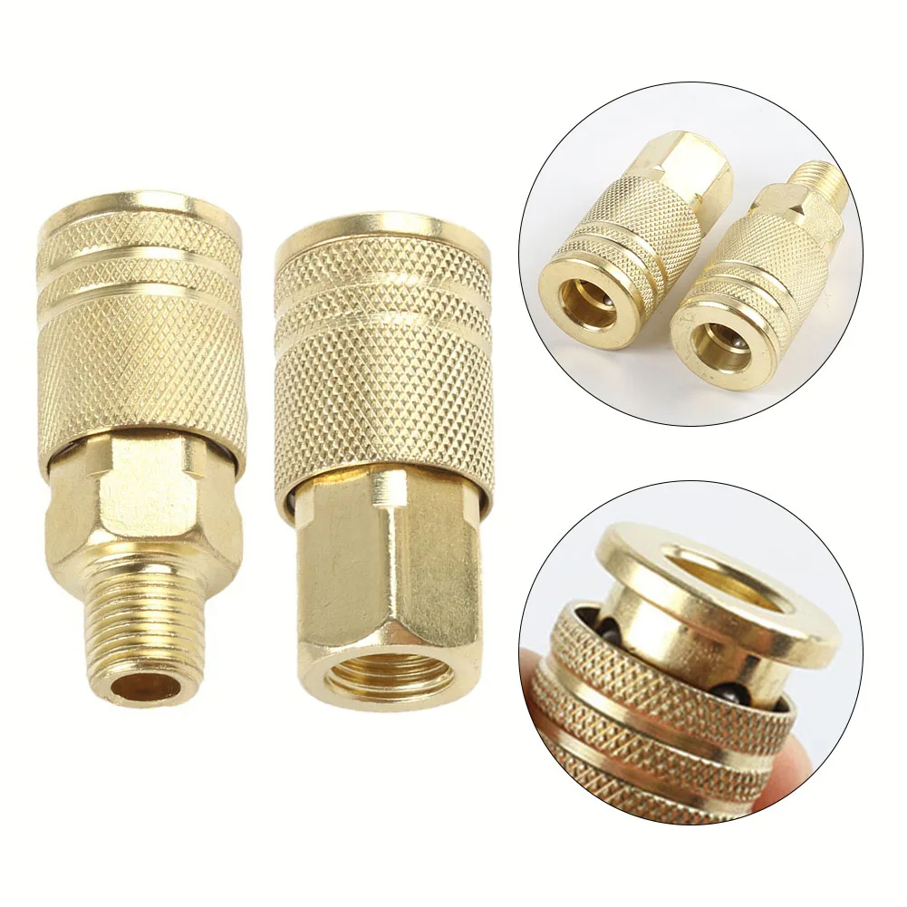 1/4 Air Compressor Male Thread Pneumatic Fittings Adapter Metal Quick Connector EU Standard For Air Power Tools Accessories
1/4 Air Compressor Male Thread Pneumatic Fittings Adapter Metal Quick Connector EU Standard For Air Power Tools Accessories
