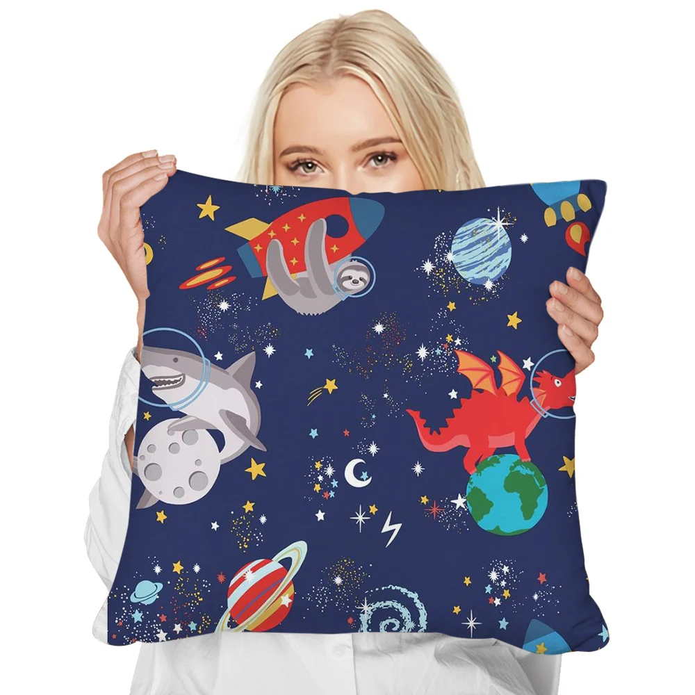 HX Children's Pillowcase 3D Cartoon Dinosaur Shark Printed Pillowcases Polyester Zip Cushion Cover for Bed Sofa Dropshipping
HX Children's Pillowcase 3D Cartoon Dinosaur Shark Printed Pillowcases Polyester Zip Cushion Cover for Bed Sofa Dropshipping