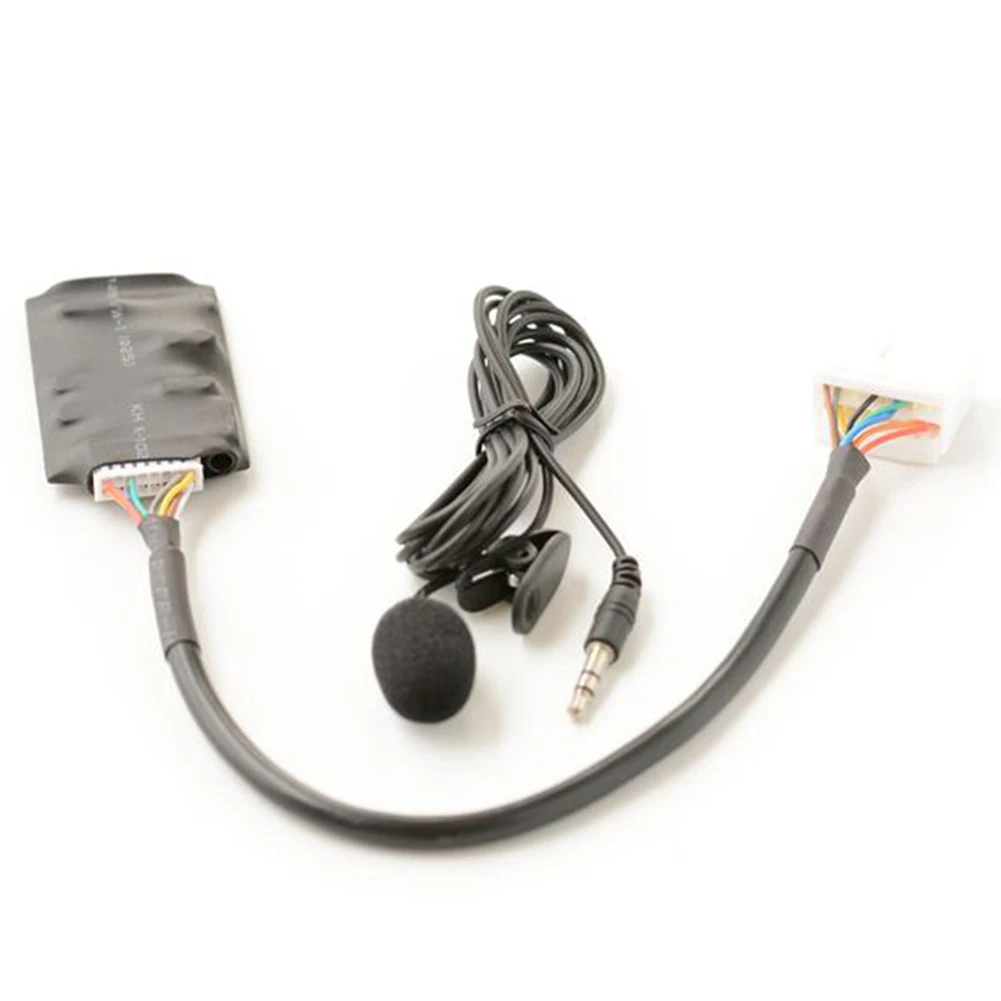 1x Bluetooth Module Radio Stereo Aux Cable Adaptor W/ Microphone Support HFP Bluetooth Hands-free Calling ABS Plastic 12V Car DC
1x Bluetooth Module Radio Stereo Aux Cable Adaptor W/ Microphone Support HFP Bluetooth Hands-free Calling ABS Plastic 12V Car DC