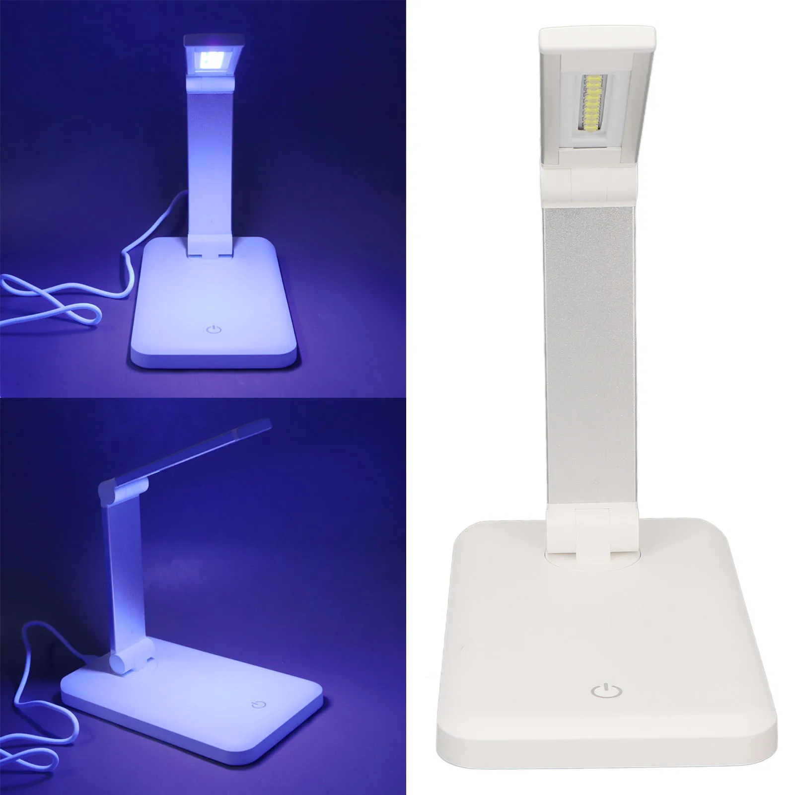 

Folding UV LED Nail Dryer Lamp Professional 10pcs LED Chips Fast Curing Rotatable USB Charging 10W Nail Art Polish Light Dryer
