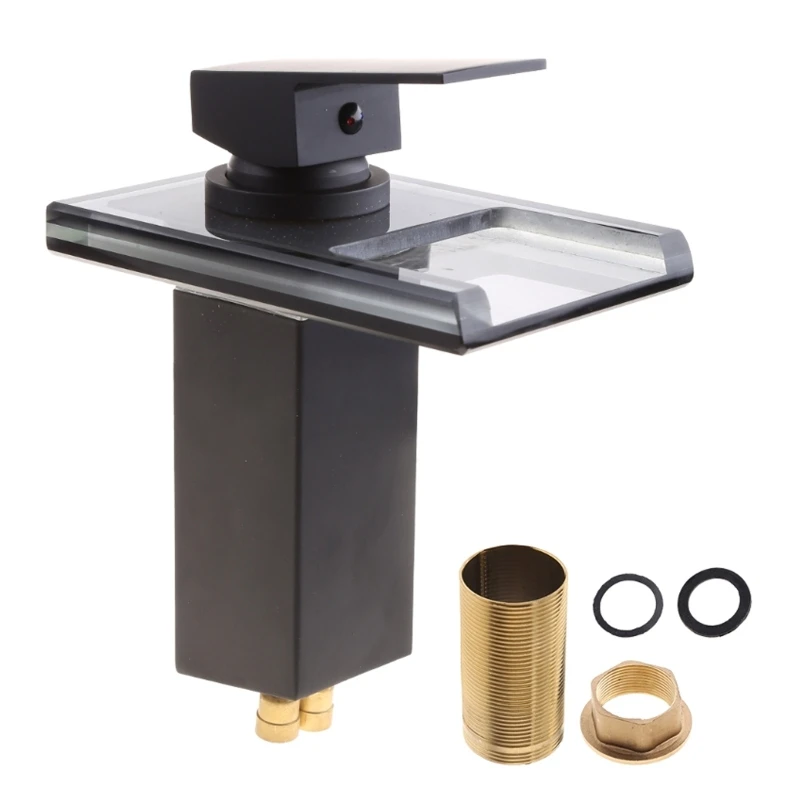 LED Kitchen Bathroom LED Light Sink Faucet, Waterfall Spout Basin Faucet, Premium solid Brass Body
LED Kitchen Bathroom LED Light Sink Faucet, Waterfall Spout Basin Faucet, Premium solid Brass Body