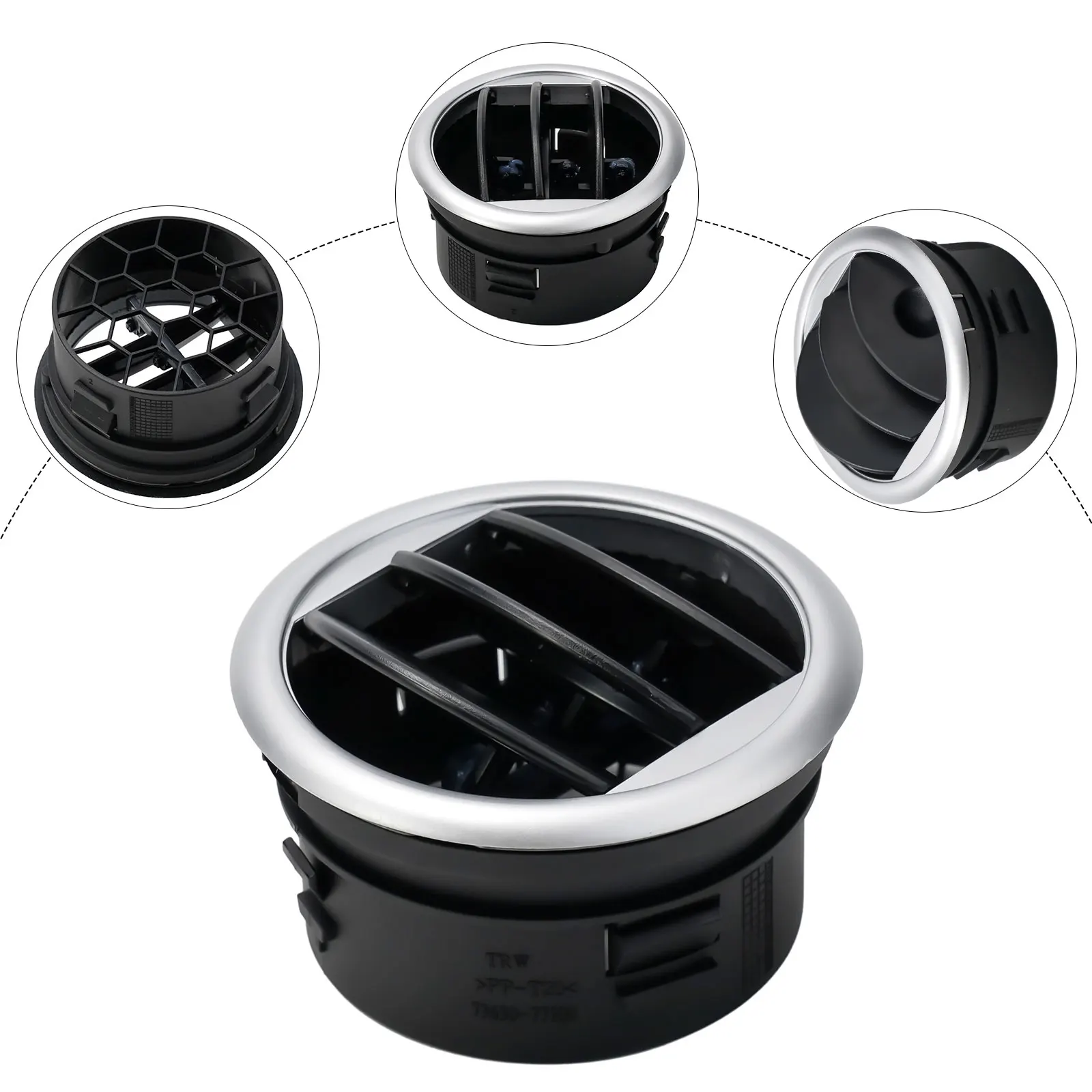 Car Air Vent Air Vent Air Conditioner Vent Triple Air Conditioning Outlet Air Vent Blade Car Accessories Instrument Panel
Car Air Vent Air Vent Air Conditioner Vent Triple Air Conditioning Outlet Air Vent Blade Car Accessories Instrument Panel