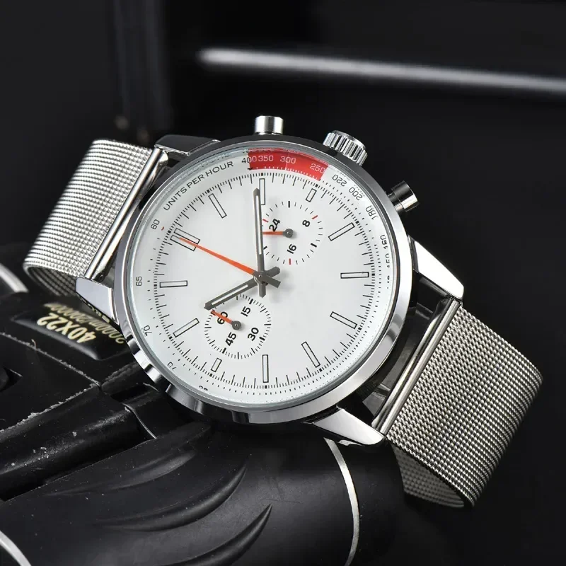 Luxury Original Brand Men's Watch Navitimer B01 Fashion Business Timepiece Automatic Date Quartz Clock Steel Strap
Luxury Original Brand Men's Watch Navitimer B01 Fashion Business Timepiece Automatic Date Quartz Clock Steel Strap