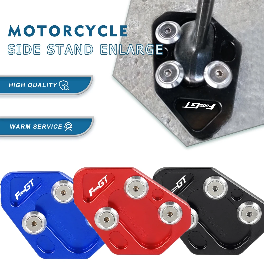 For BMW F800R F800S F800ST F800GT R1200S HP2 Motorcycle CNC Aluminum Kickstand Side stand Pad Enlarge Extension Foot Plate
For BMW F800R F800S F800ST F800GT R1200S HP2 Motorcycle CNC Aluminum Kickstand Side stand Pad Enlarge Extension Foot Plate